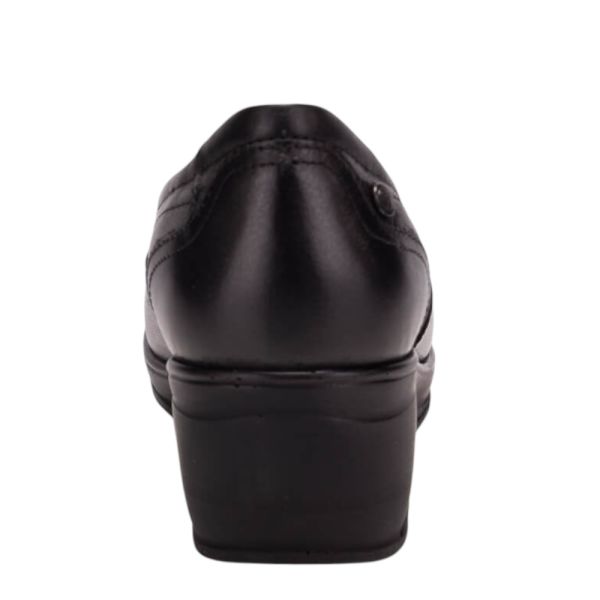 Forelli 57610-G Funda Siyah Kadın Comfort Deri Ayakkabı