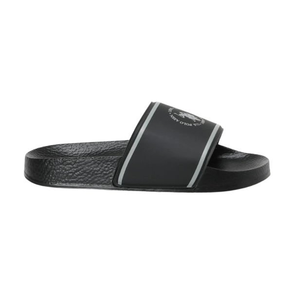 U.S Polo Assn Misu 3FX Siyah Erkek Plaj Terlik