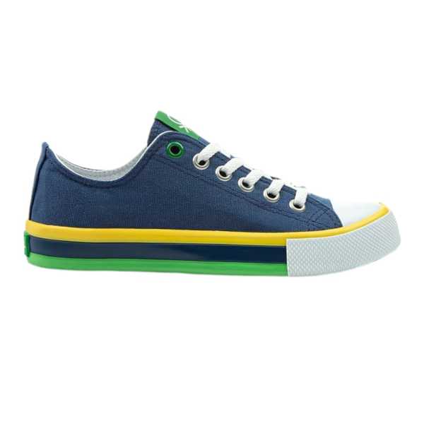 Benetton BN-30176 Lacivert Kadın Spor Ayakkabı