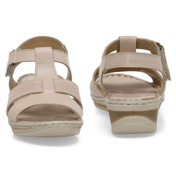 Polaris 105126 4FX Bej Kadın Comfort Sandalet