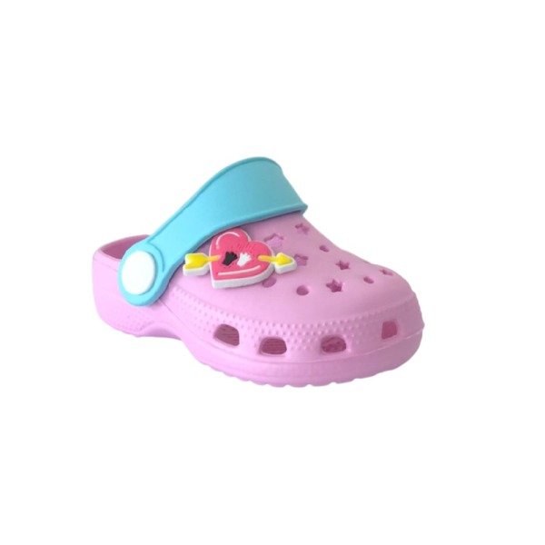 Akınal Bella E199 Pembe Çocuk Havuz/Deniz Terlik Sandalet