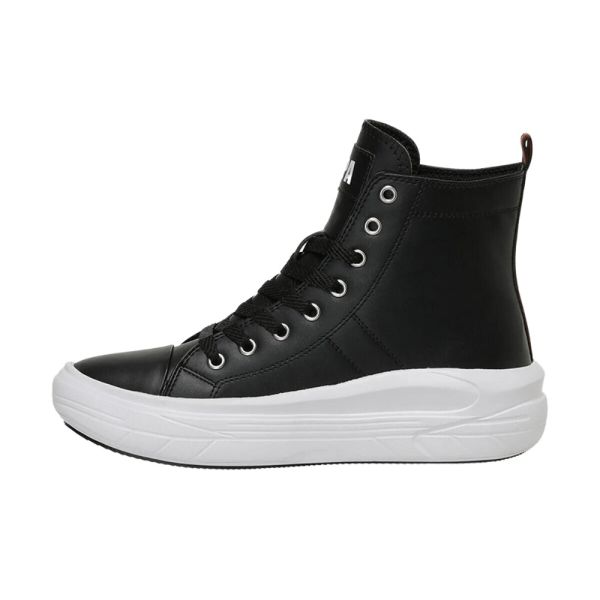U.S Polo Assn Clementine PU 3PR Siyah Kadın High Sneaker