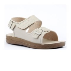 Gezer 6189 Erkek Hac/Umre Terlik Sandalet Krem