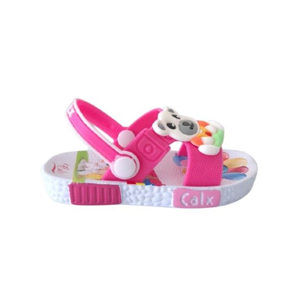 Calx Baby 6 Fuşya Çocuk Havuz/Deniz Terlik Sandalet