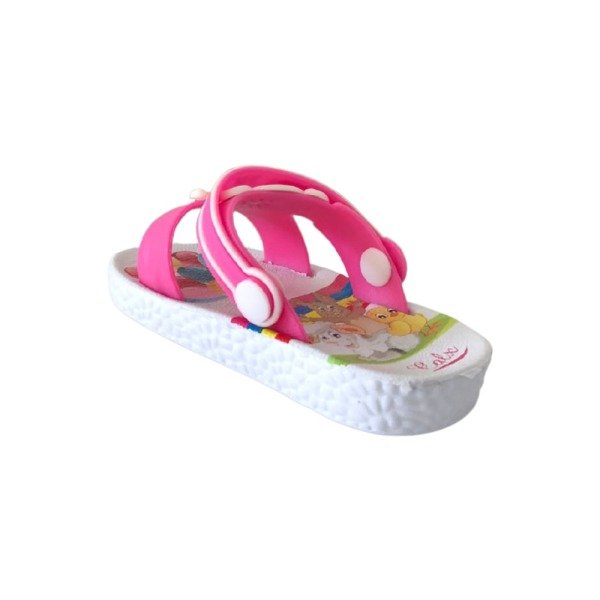Calx Baby 6 Fuşya Çocuk Havuz/Deniz Terlik Sandalet