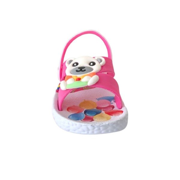 Calx Baby 6 Fuşya Çocuk Havuz/Deniz Terlik Sandalet