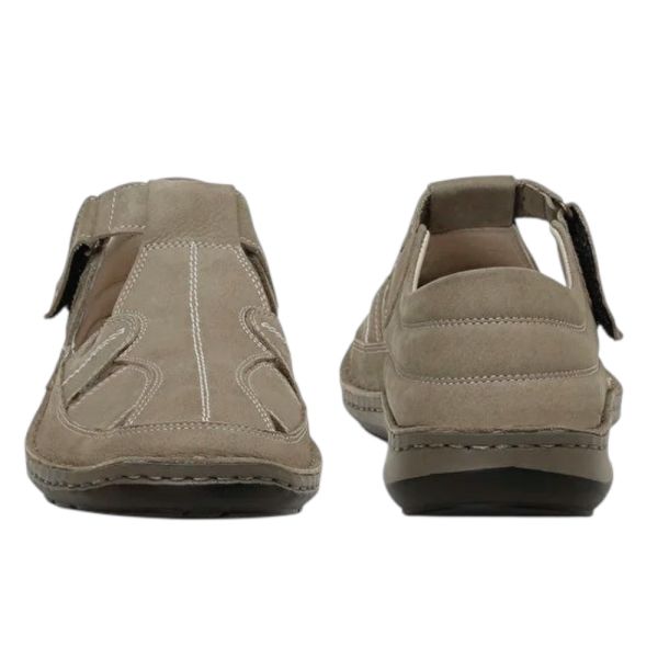 Polaris 107408N 4FX Kum Erkek Comfort Deri Sandalet