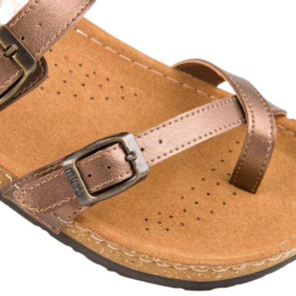 Muya 31101 Camilia Bronz Kadın Parmak Arası Terlik