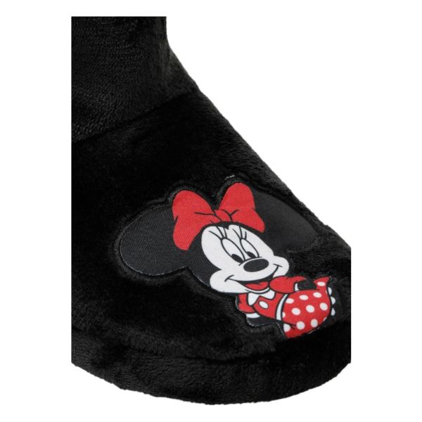 Mickey Mouse 603106 2PR Siyah Kadın Panduf Ev Botu