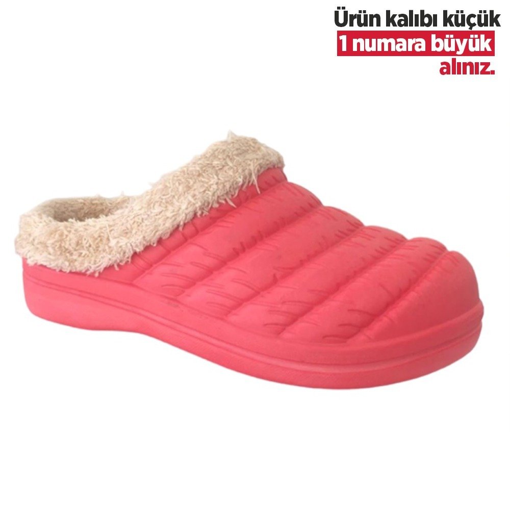Akınal Bella E188 Kırmızı Kadın Hastane Sabo Terlik