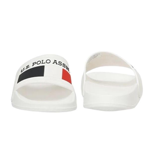 U.S Polo Assn Nico 5FX Beyaz Erkek Plaj Terlik