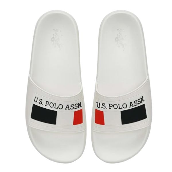 U.S Polo Assn Nico 5FX Beyaz Erkek Plaj Terlik