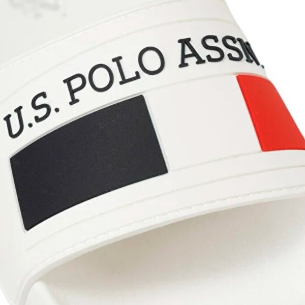 U.S Polo Assn Nico 5FX Beyaz Erkek Plaj Terlik