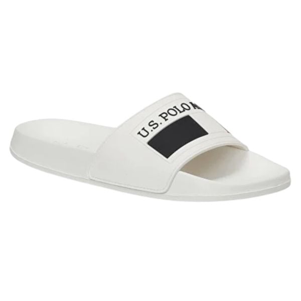 U.S Polo Assn Nico 5FX Beyaz Erkek Plaj Terlik