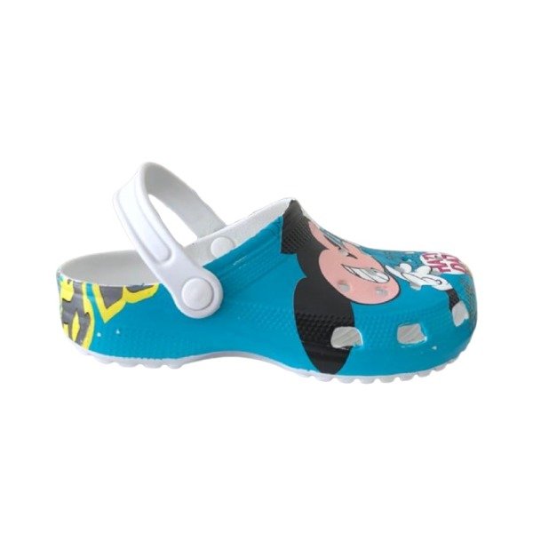 Akınal Bella Mavi Kadın Mickey Mouse Hastane Sabo Terlik