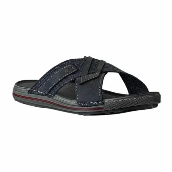 Gezer 12984.00 Lacivert/Gri Erkek Günlük Terlik 45