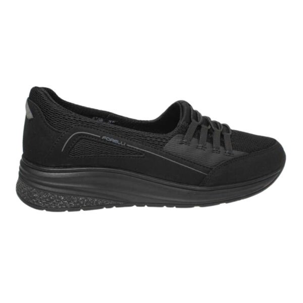 Forelli 30114-G Star Siyah Kadın Comfort Spor Ayakkabı