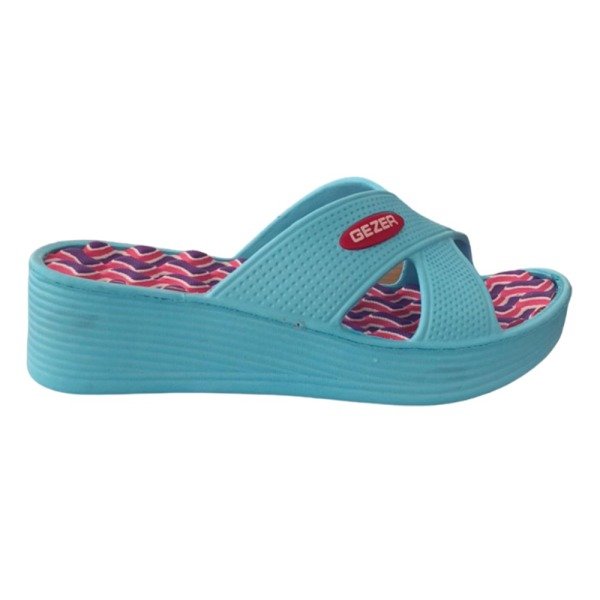 Gezer 10270 Mint Kadın Topuklu Havuz/Deniz Terlik