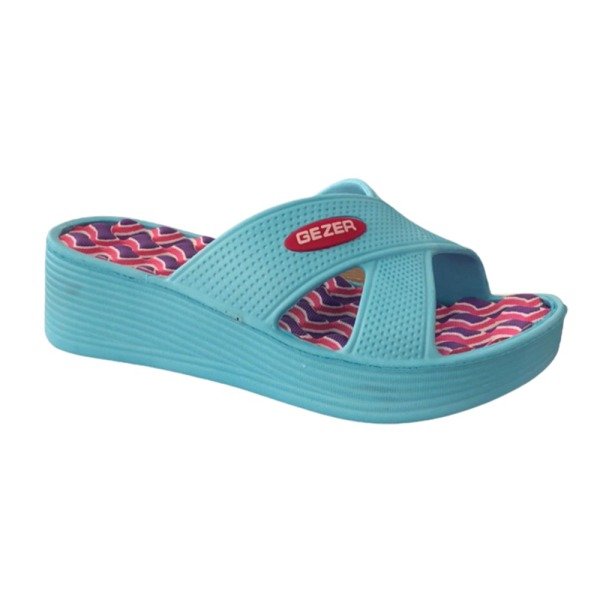 Gezer 10270 Mint Kadın Topuklu Havuz/Deniz Terlik