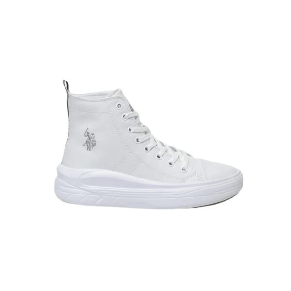 U.S Polo Assn Clementine PU 2PR Beyaz Kadın Sneaker