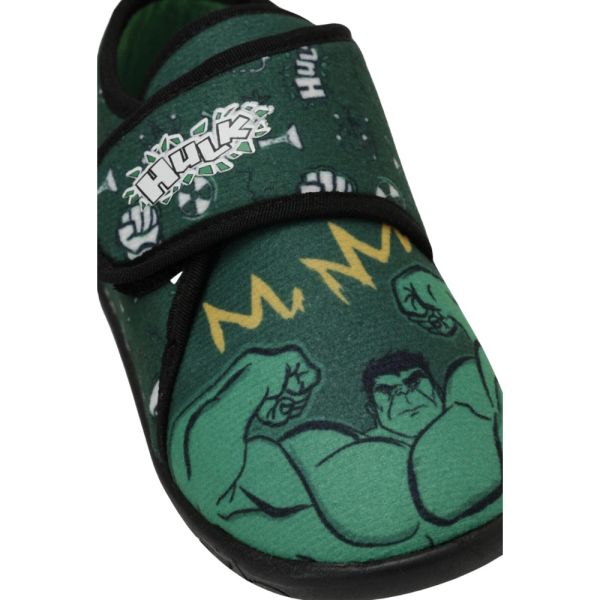 Avengers Hulka 3PR Yeşil Çocuk Kreş/Anaokulu Panduf