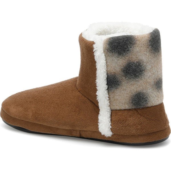 Lumberjack Galler 1PR Kahve Kadın Ev Botu