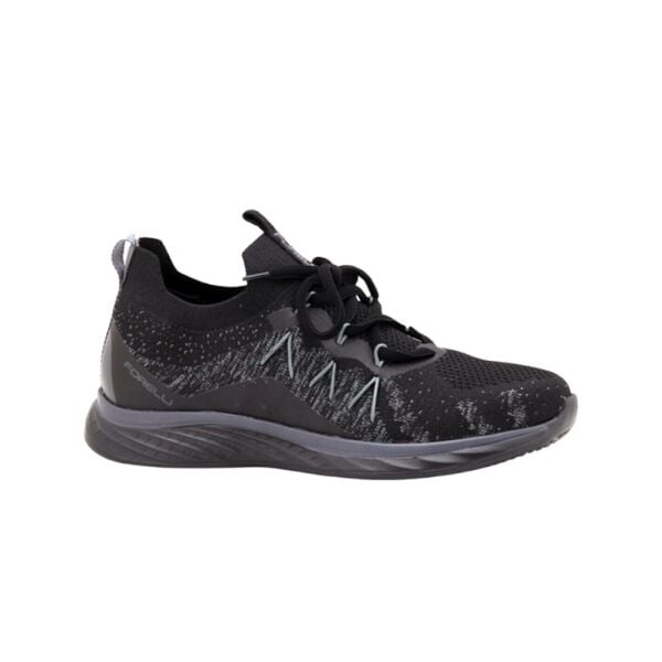 Forelli 54815-G Nil Siyah Kadın Comfort Spor Ayakkabı