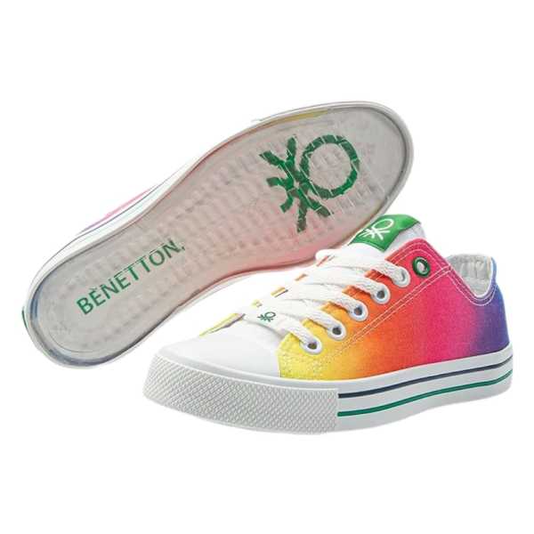 Benetton BN-30178 Turuncu Kadın Spor Ayakkabı