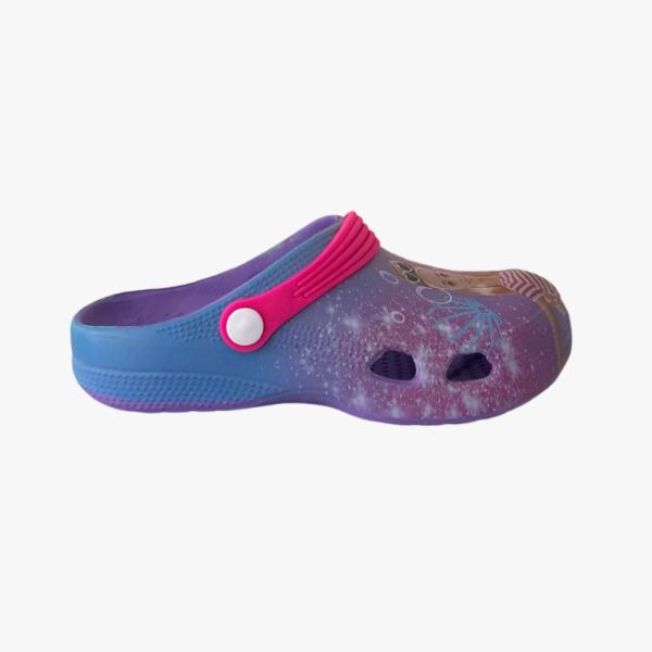 Gezer 14067 Barbie Lila Çocuk Plaj Terlik Sandalet