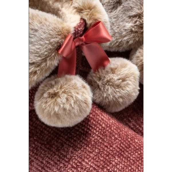 Twigy YY0005 Tw Caden Bordo Kadın Ev Botu