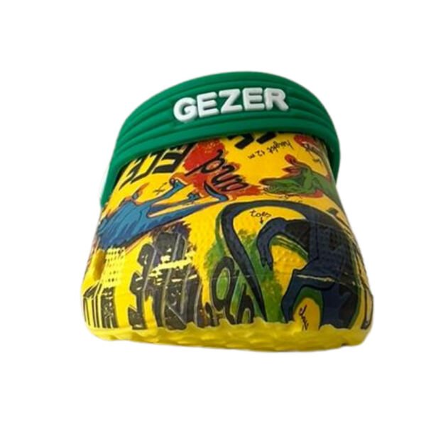 Gezer 14076 Sarı Çocuk Plaj Terlik Sandalet
