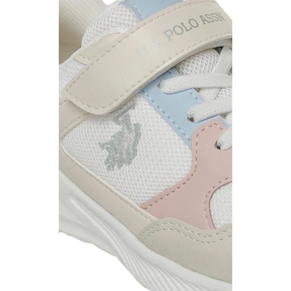 U.S Polo Assn Clebert 3FX Beyaz Çocuk Spor Ayakkabı