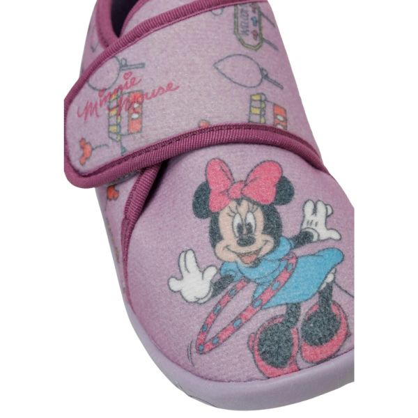 Mickey Mouse Dali 3PR Lila Çocuk Kreş/Anaokulu Panduf