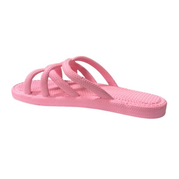 Gezer 12494 Pembe Kadın Kaydırmaz Örgü Terlik