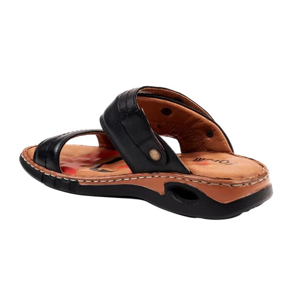 Forelli Ural-G 40507 Siyah Erkek Günlük Sandalet 42