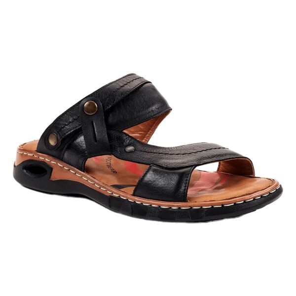 Forelli Ural-G 40507 Siyah Erkek Günlük Sandalet 42