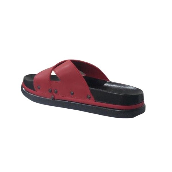 Parmi 19406 Kırmızı Kadın Günlük Comfort Terlik
