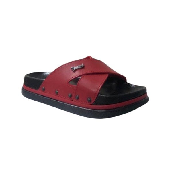 Parmi 19406 Kırmızı Kadın Günlük Comfort Terlik