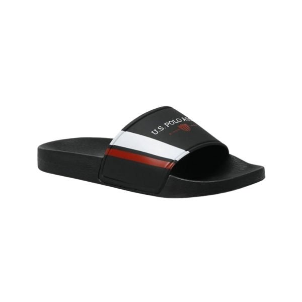 U.S Polo Assn Willy 3FX Siyah Erkek Plaj Terlik