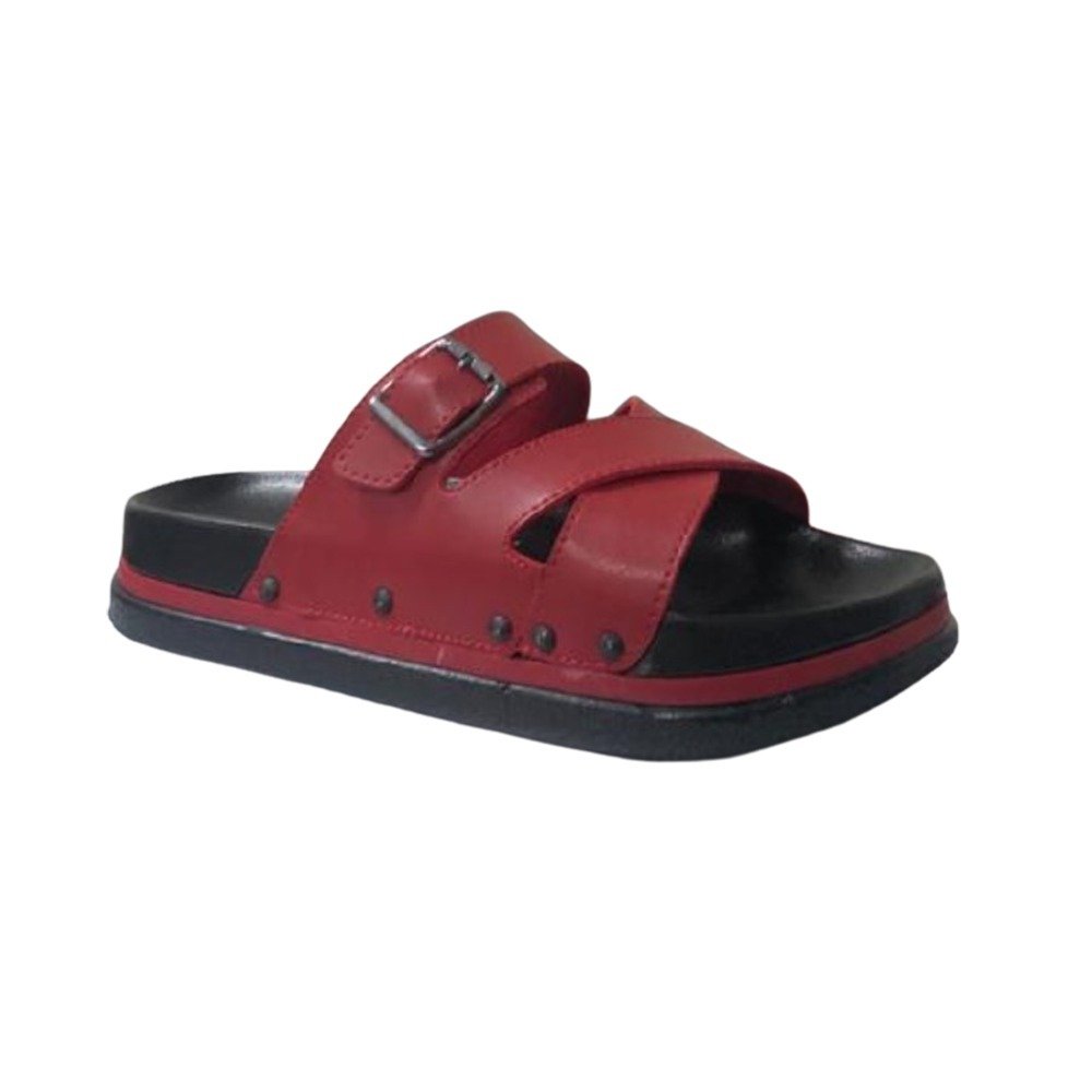 Parmi 19404 Kırmızı Kadın Günlük Comfort Terlik