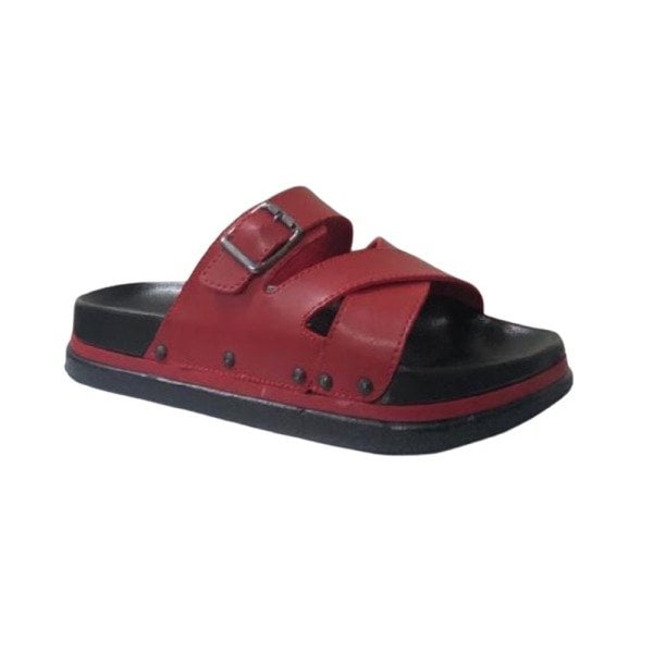 Parmi 19404 Kırmızı Kadın Günlük Comfort Terlik