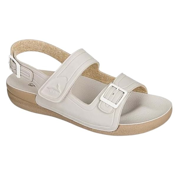 Ceyo 1200-4 Krem Erkek Anatomik Sandalet 43