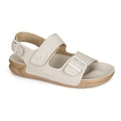 Ceyo 1200-4 Krem Erkek Anatomik Sandalet 44