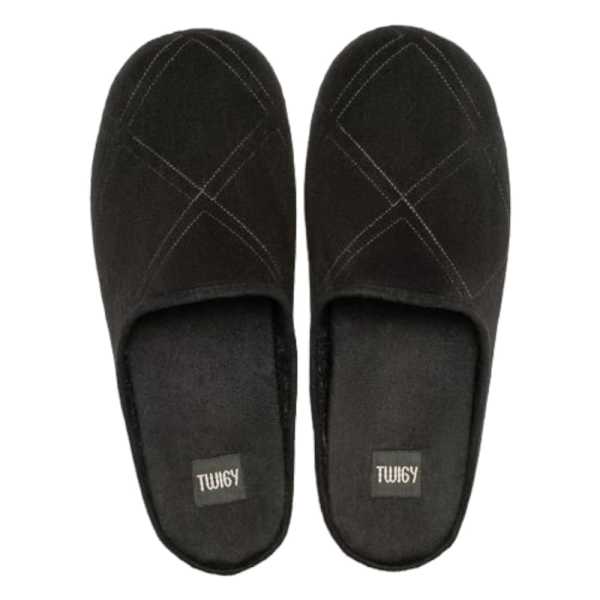 Twigy YY0152 Tw Uno Siyah Erkek Ev İçi Terlik