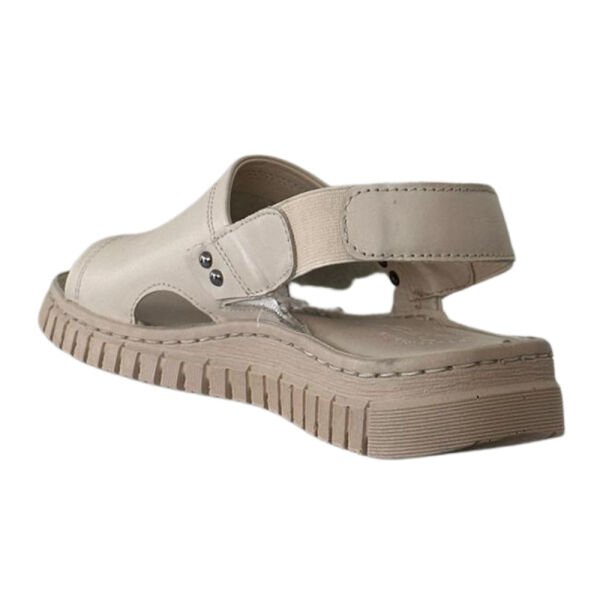 Forelli 38501 Gloria-G Bej Kadın Comfort Deri Sandalet