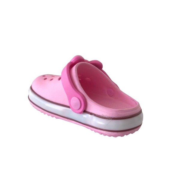 Akınal Bella Pembe Işıklı Çocuk Havuz/Deniz Terlik Sandalet