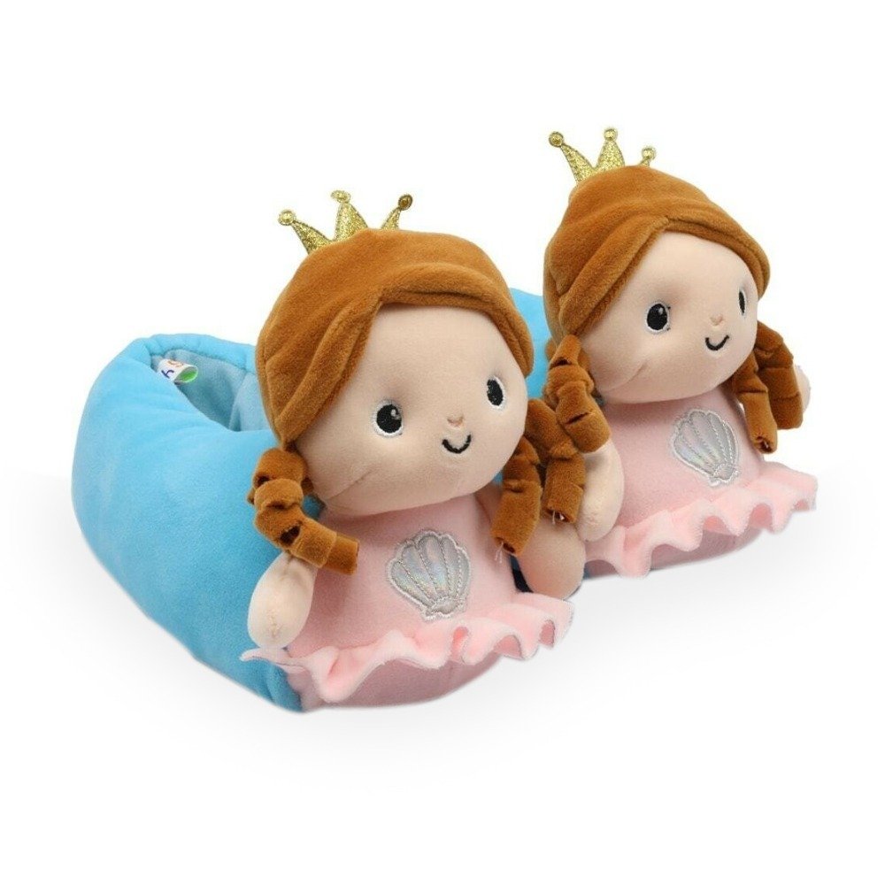 Twigy TT0863 Tw Candy Mavi Hayvan Figürlü Çocuk Panduf