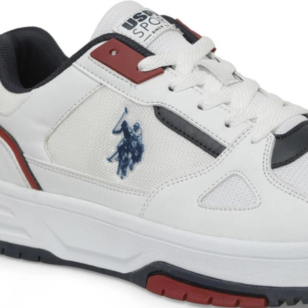 U.S Polo Assn Mysterio 4FX Beyaz Erkek Spor Ayakkabı