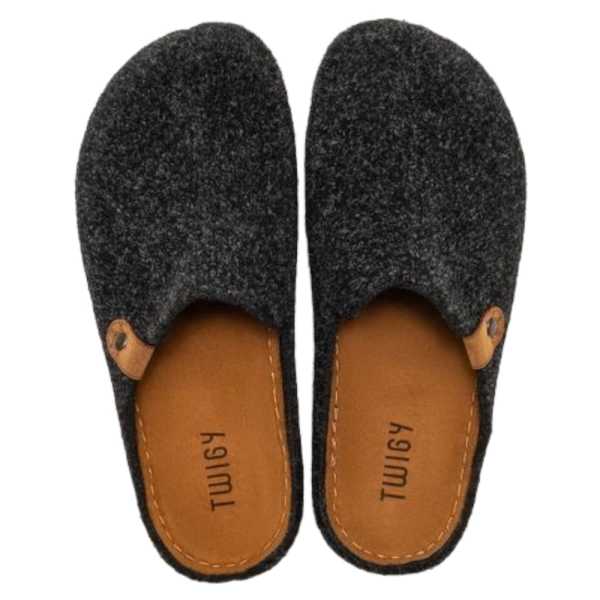 Twigy YY0145 Tw Merlin Siyah Erkek Ev İçi Terlik