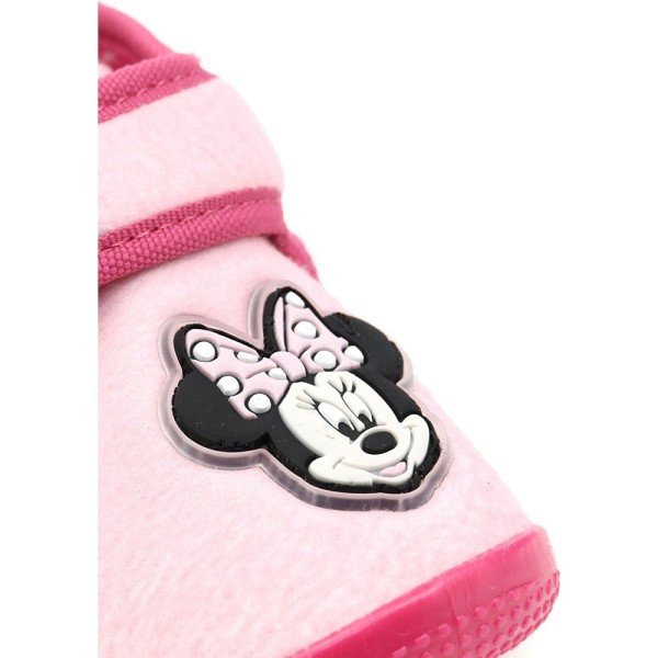 Mickey Mouse Kavera 1PR Pembe Çocuk Kreş/Anaokulu Panduf